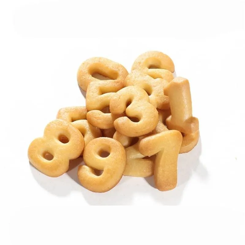 3D Number Shaped Cookie Molds 9 pcs/Set