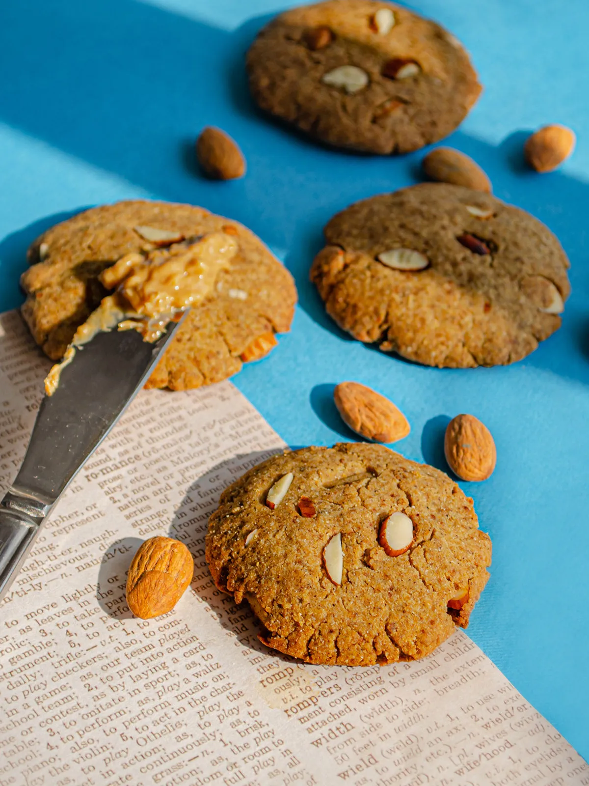 Almond Peanut Butter Cookies Pack of 6