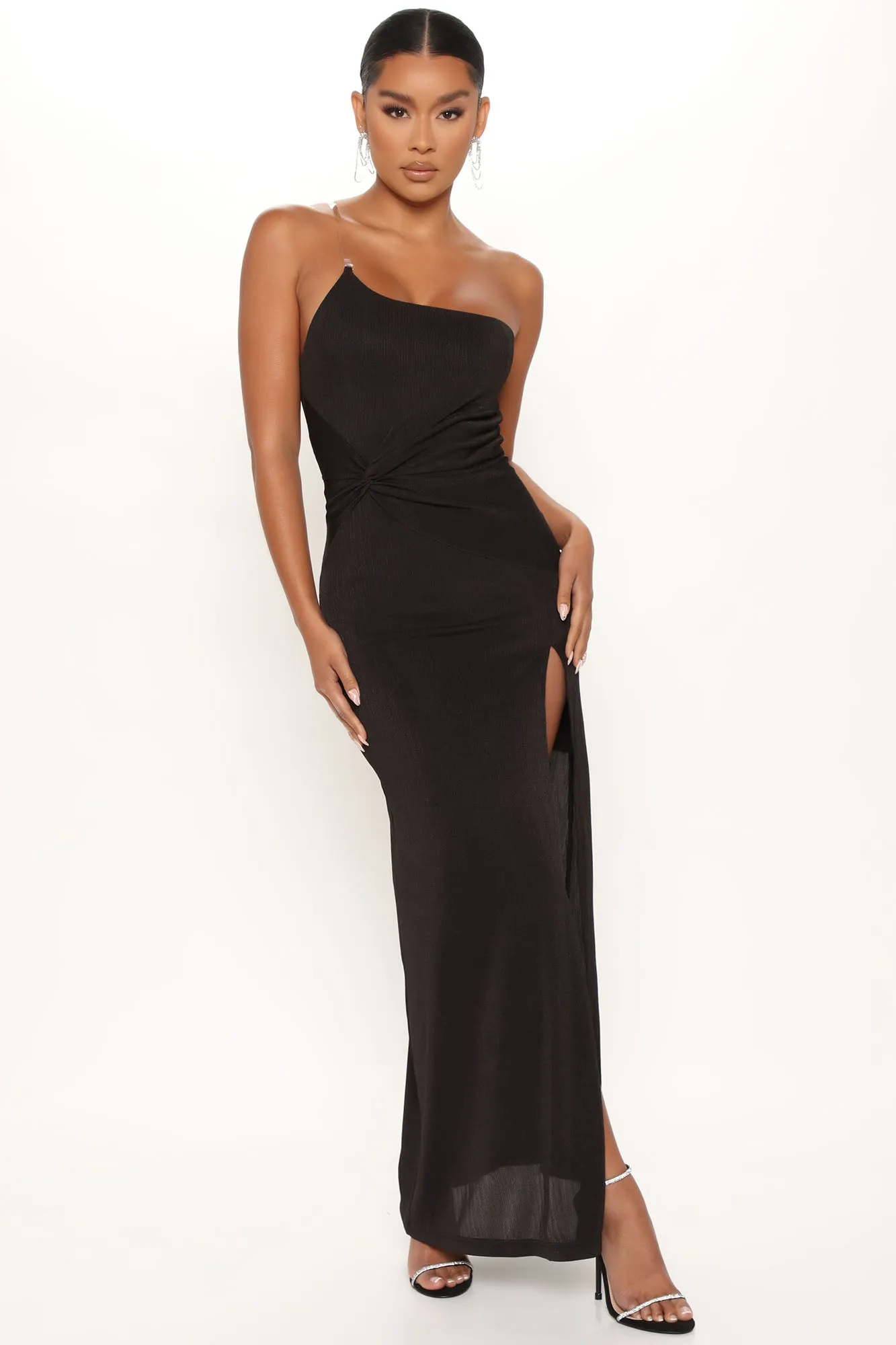 Avah Maxi Dress - Black