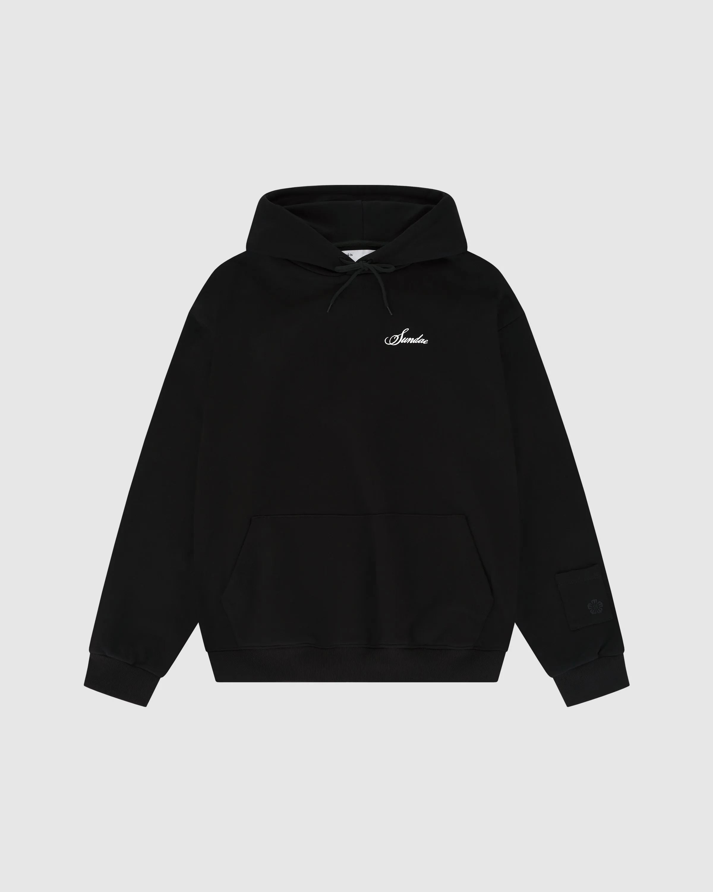 BLACK SUNDAE PATCH HOODIE