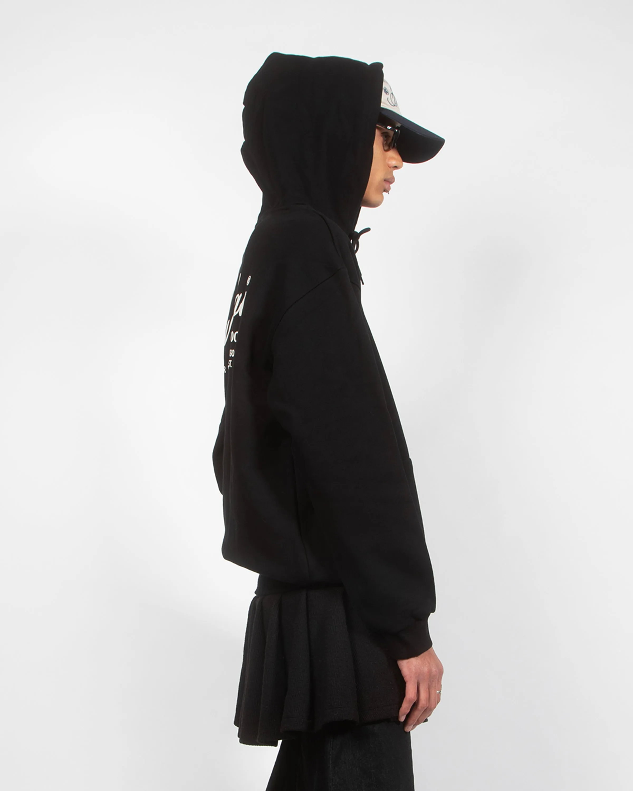 BLACK SUNDAE PATCH HOODIE