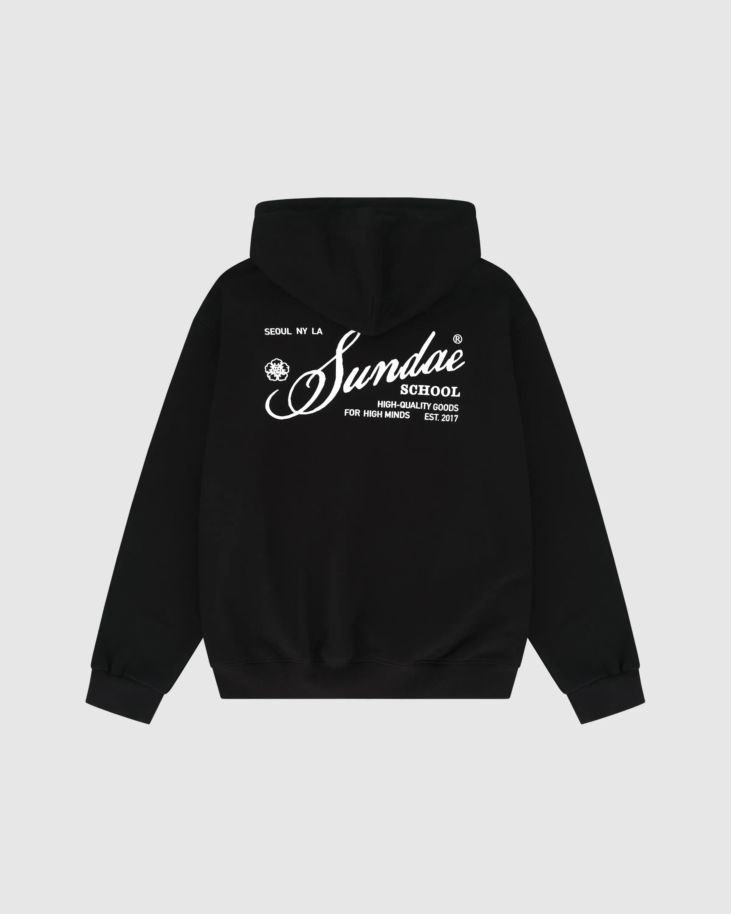 BLACK SUNDAE PATCH HOODIE