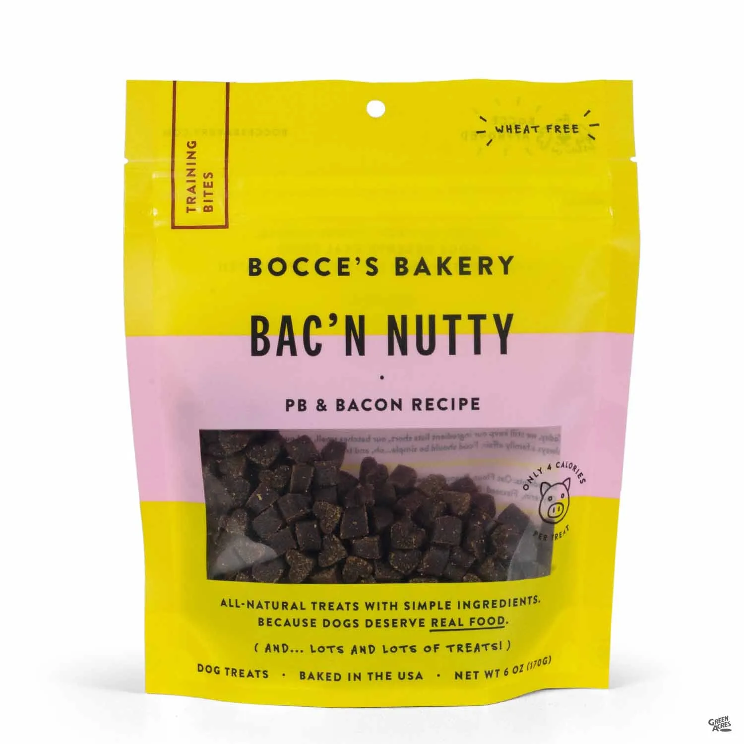 Bocce's Bakery Bac N Nutty Training Bites