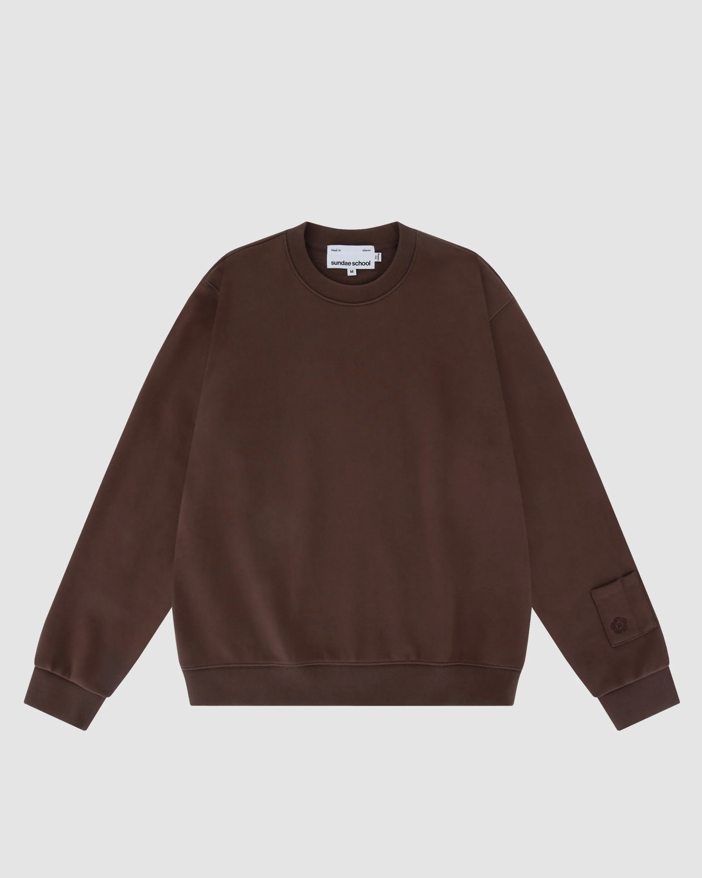 Brown Uniform Crewneck
