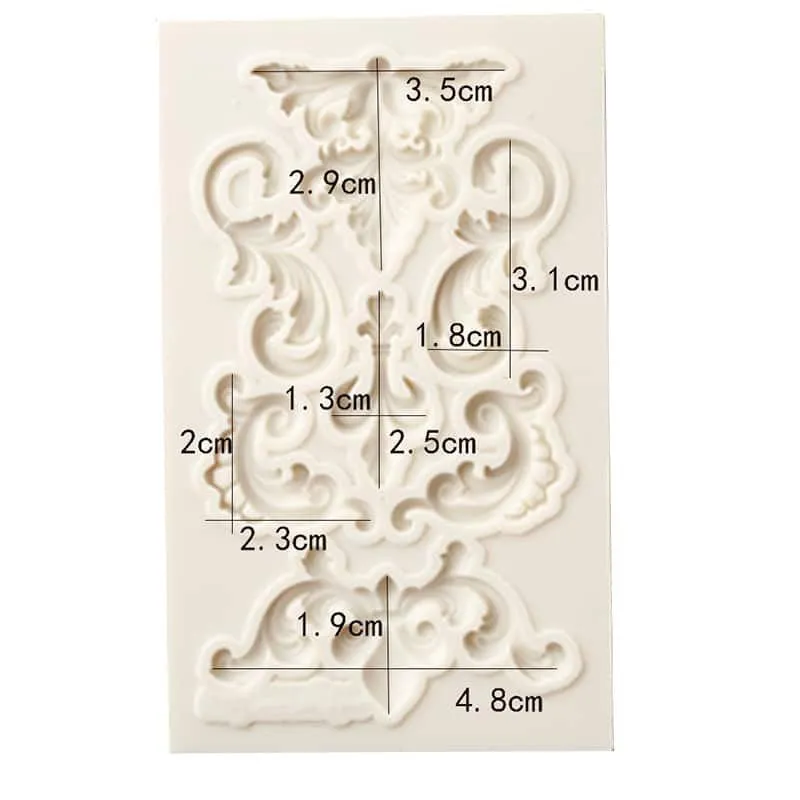 Cake Border Decorating Silicone Mold