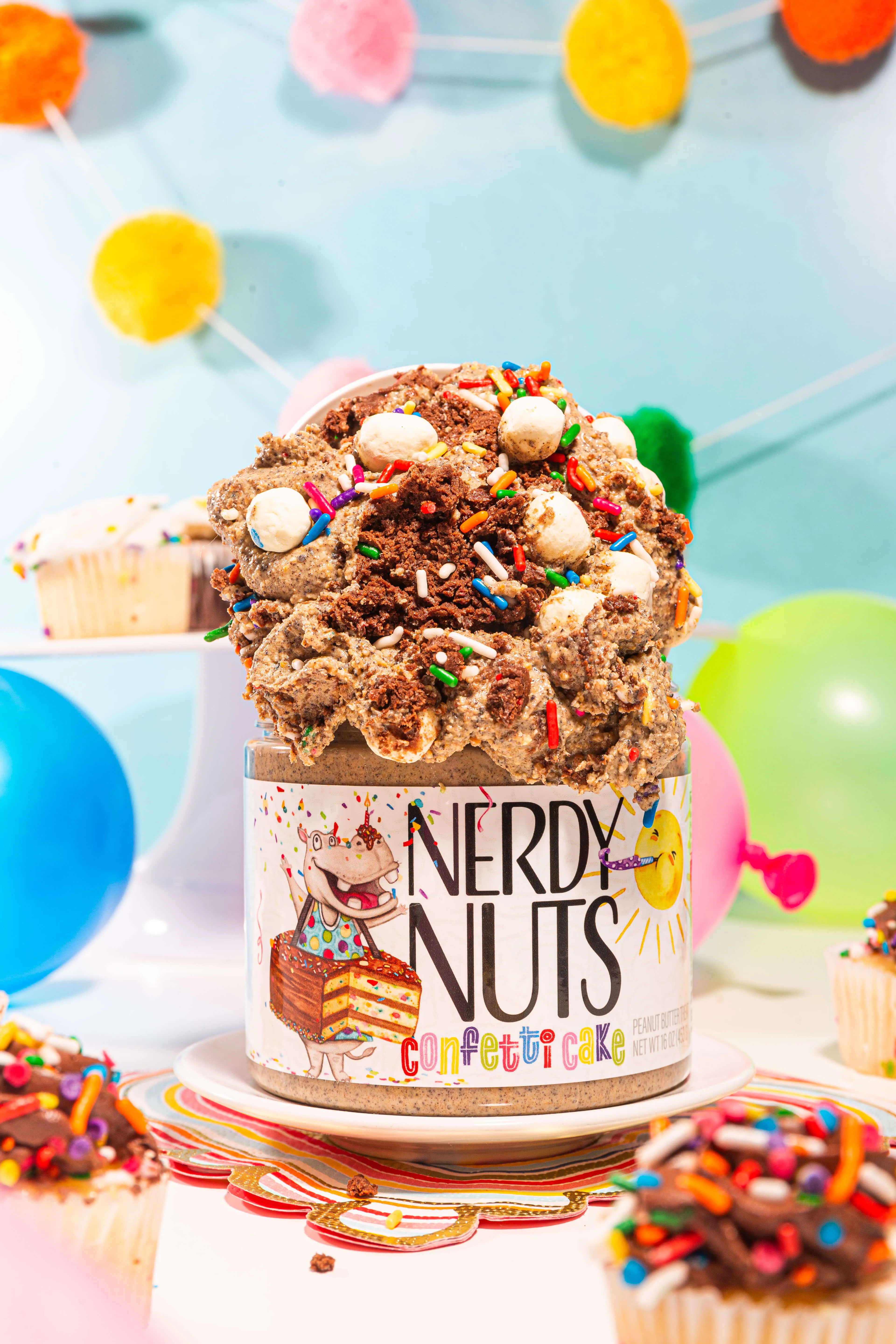 Confetti Cake Peanut Butter Treat