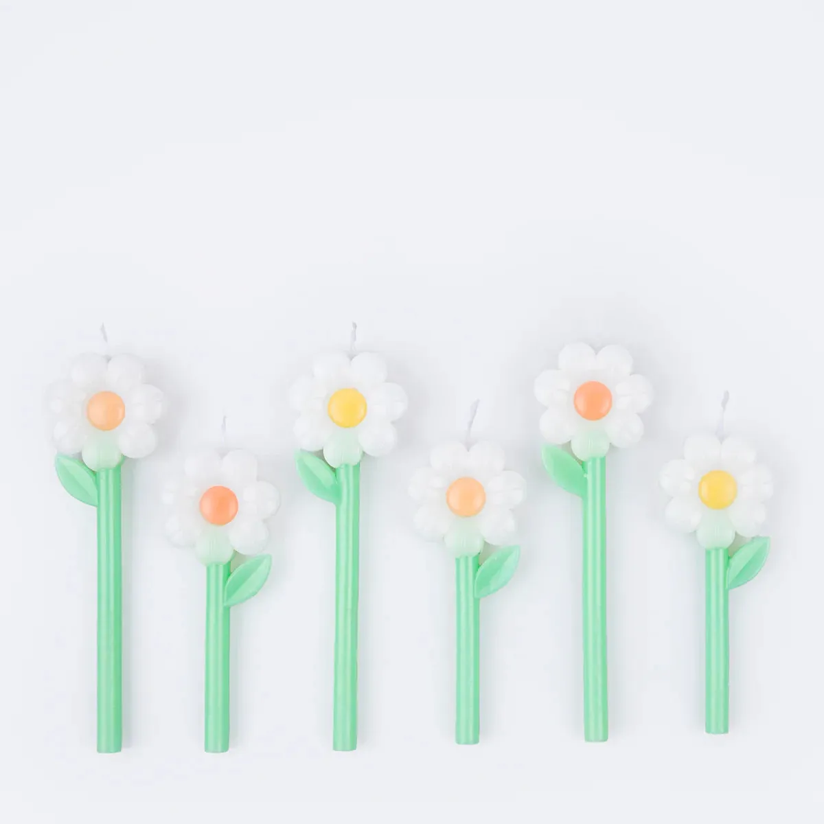 Daisy Candles (x 6)