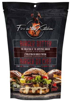 Fire In the Kitchen Burger Batter Seasoning (80g)