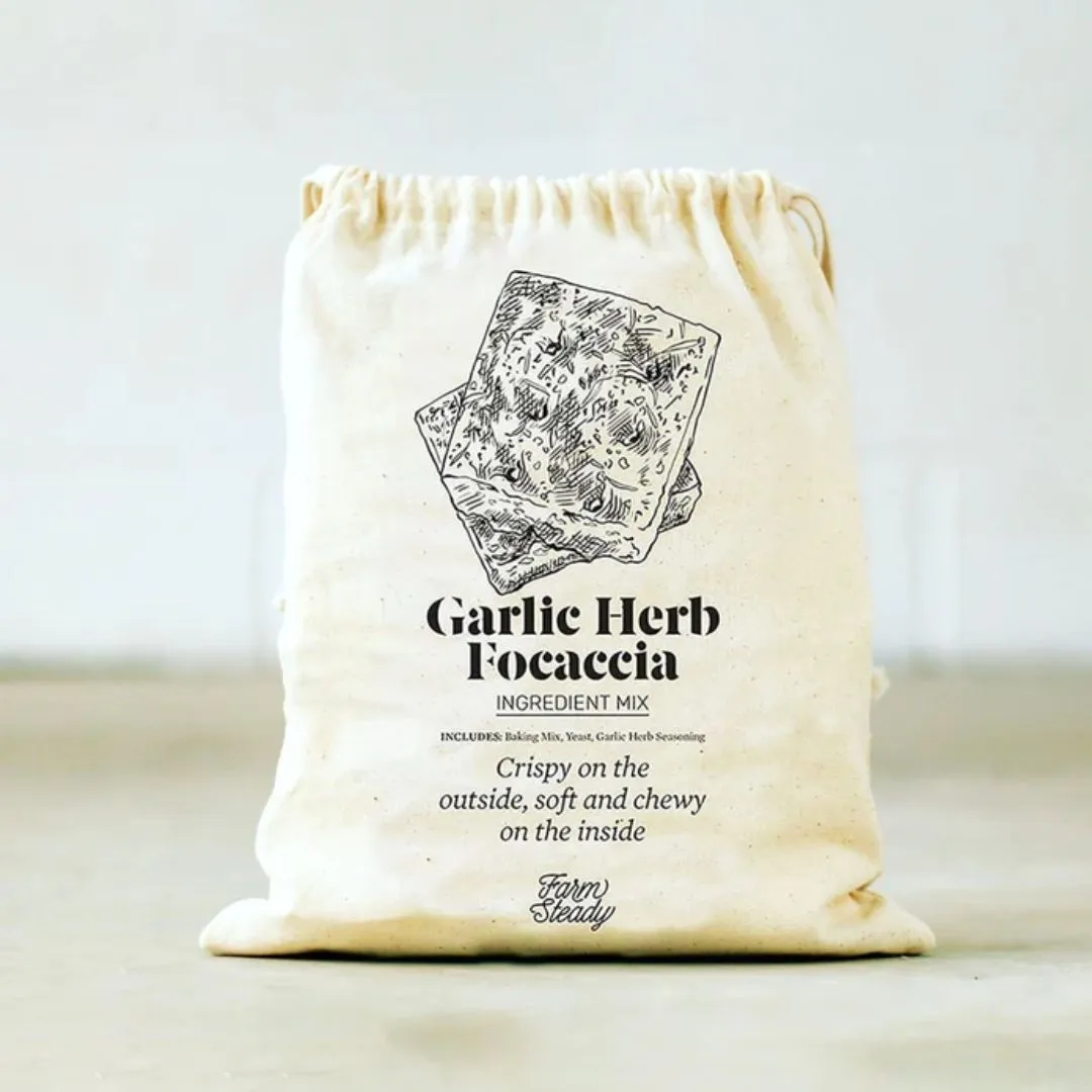 Garlic Herb Focaccia Baking Mix