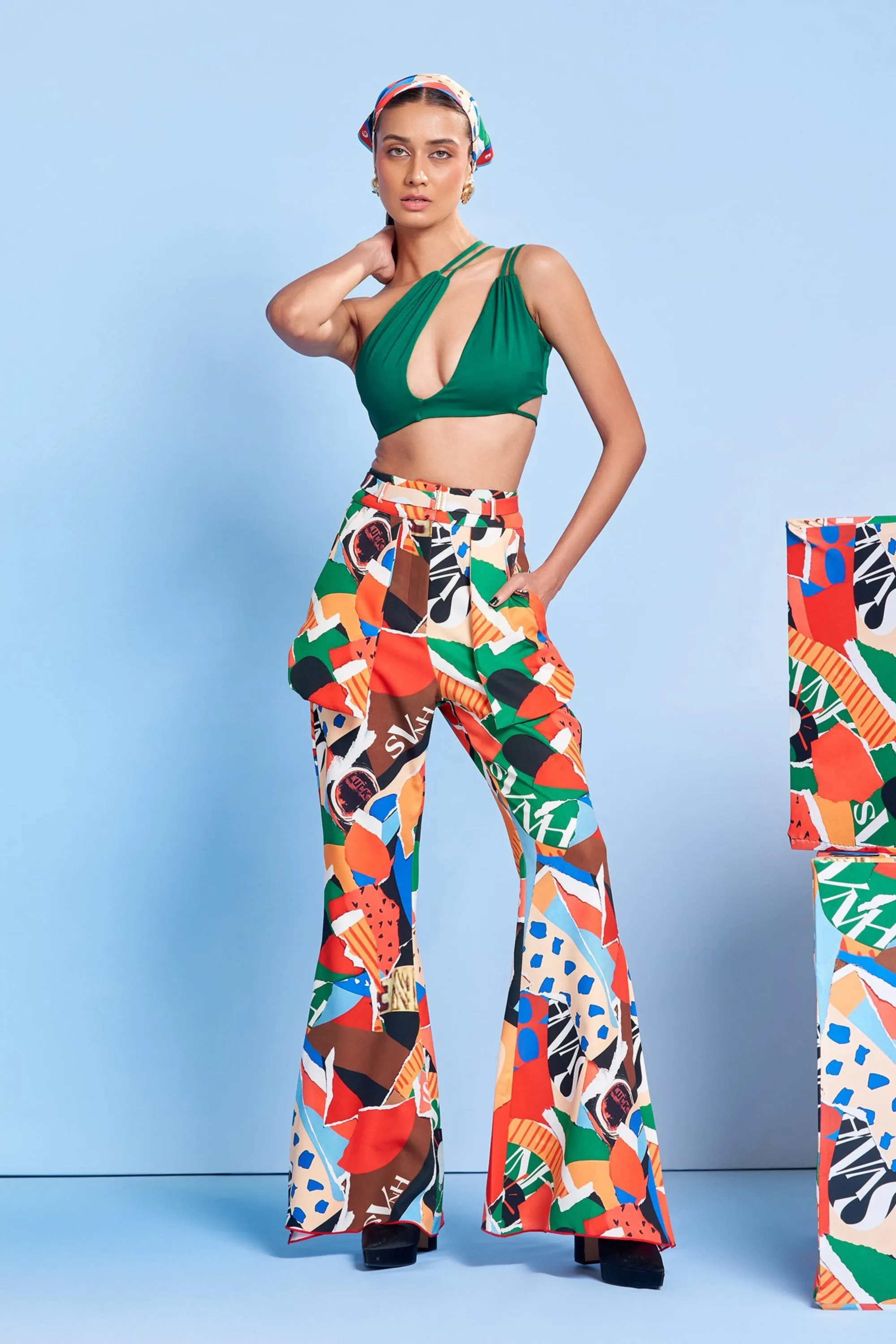Herb One-shoulder Bustier