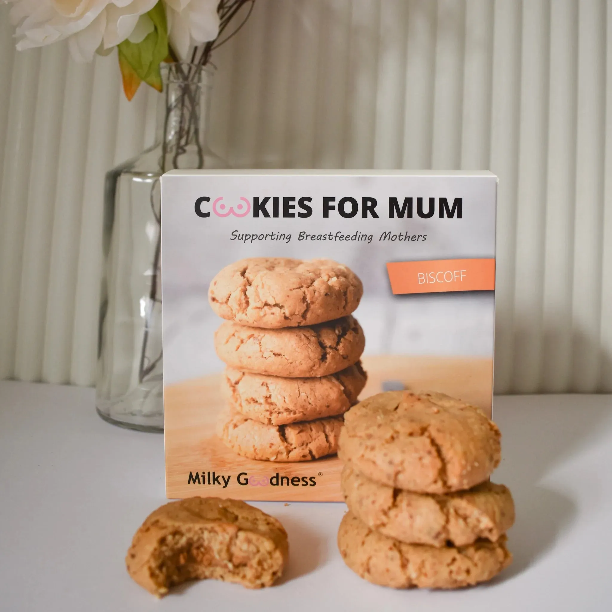 Lactation Cookies - Biscoff (Dairy-free)