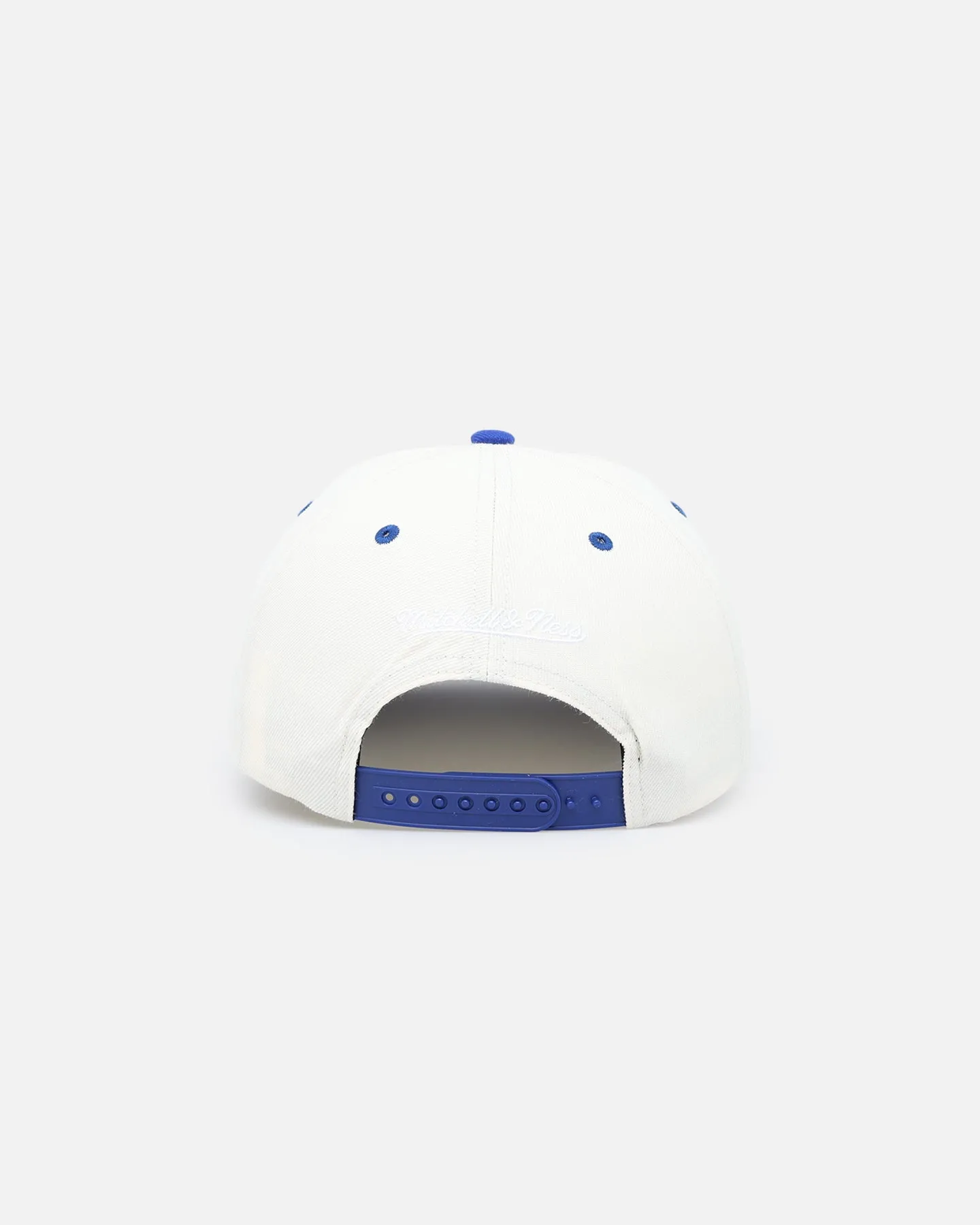 Mitchell & Ness Atlanta Braves Go Team Go Snapback White Cream/Blue