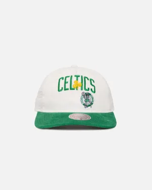Mitchell & Ness Boston Celtics Vintage Origin Snapback White/Green