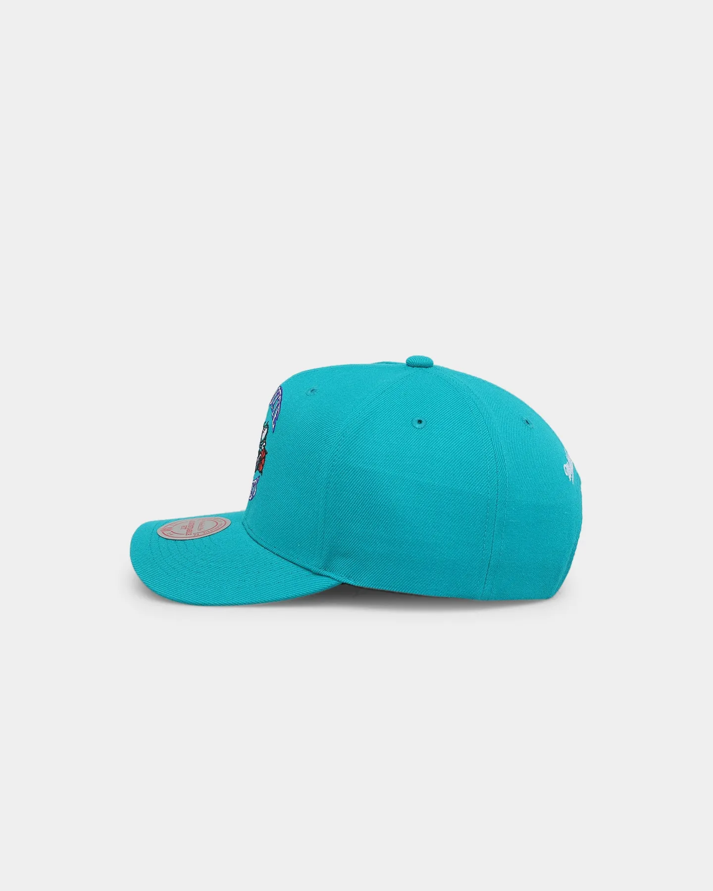 Mitchell & Ness Charlotte Hornets 'Wool Blend' Snapback Teal