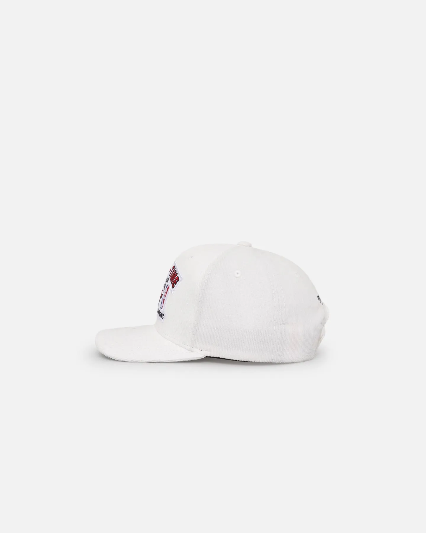 Mitchell & Ness Chicago Bulls 3 Time OG Corduroy Snapback White
