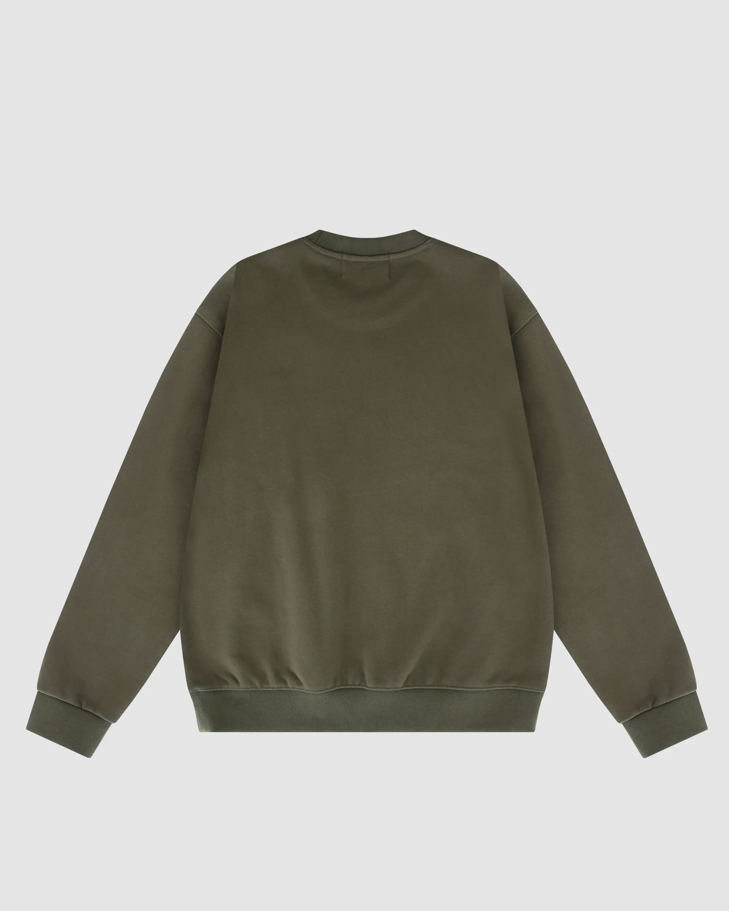 Olive Green Uniform Crewneck