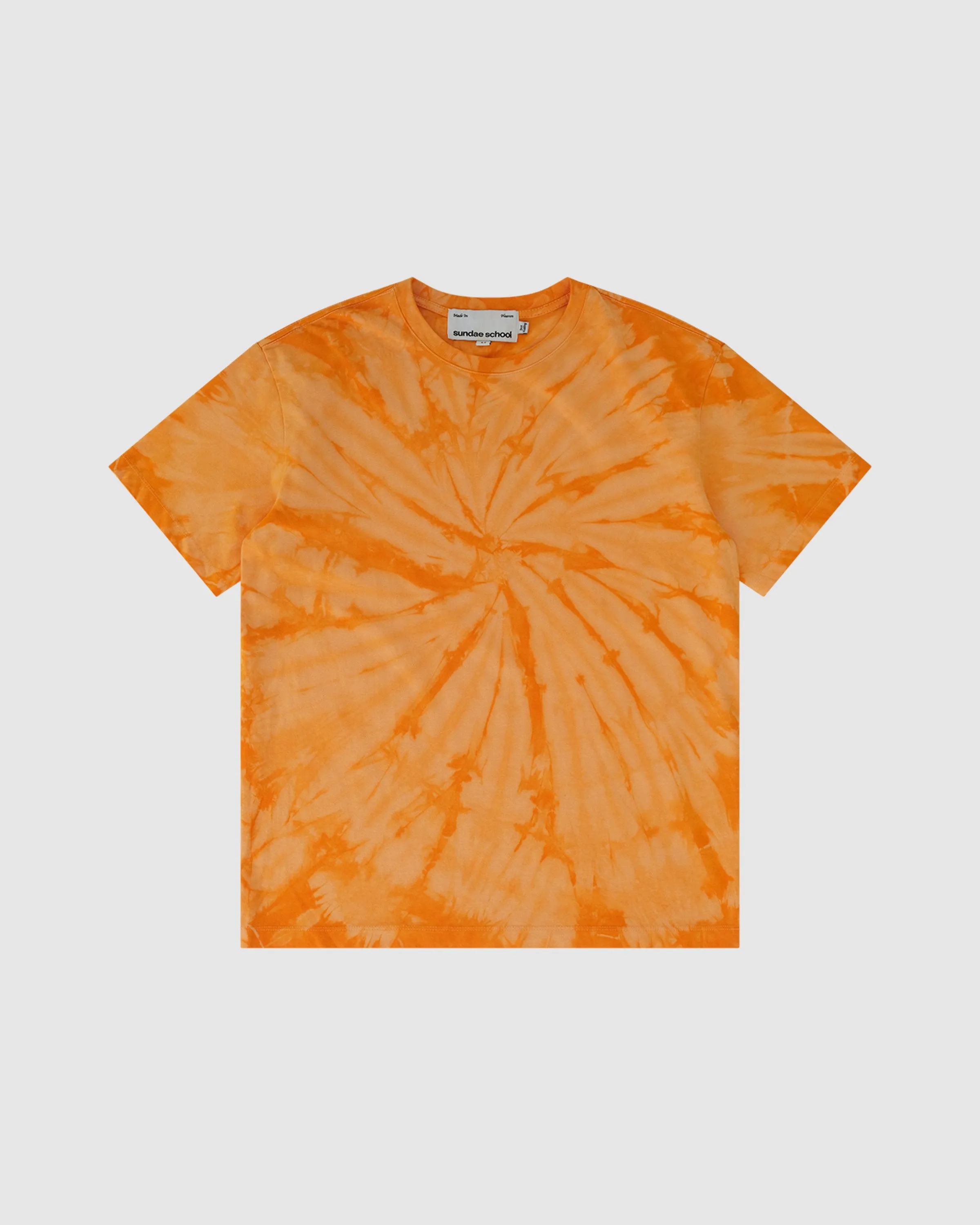 Orange Tie-Dye T-shirt