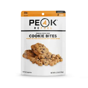 Peak Refuel | Peanut Butter Chocolate Chip Cookie Bites