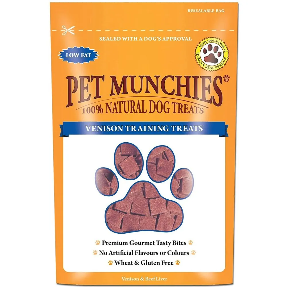 Pet Munchies 50g Venison Dog Training Treats